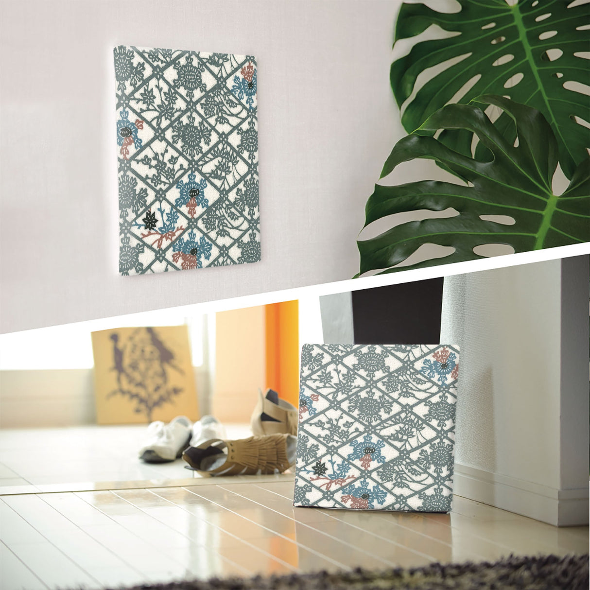 Japan Modern Fabric Panels for Living Alone Interior pat-0220