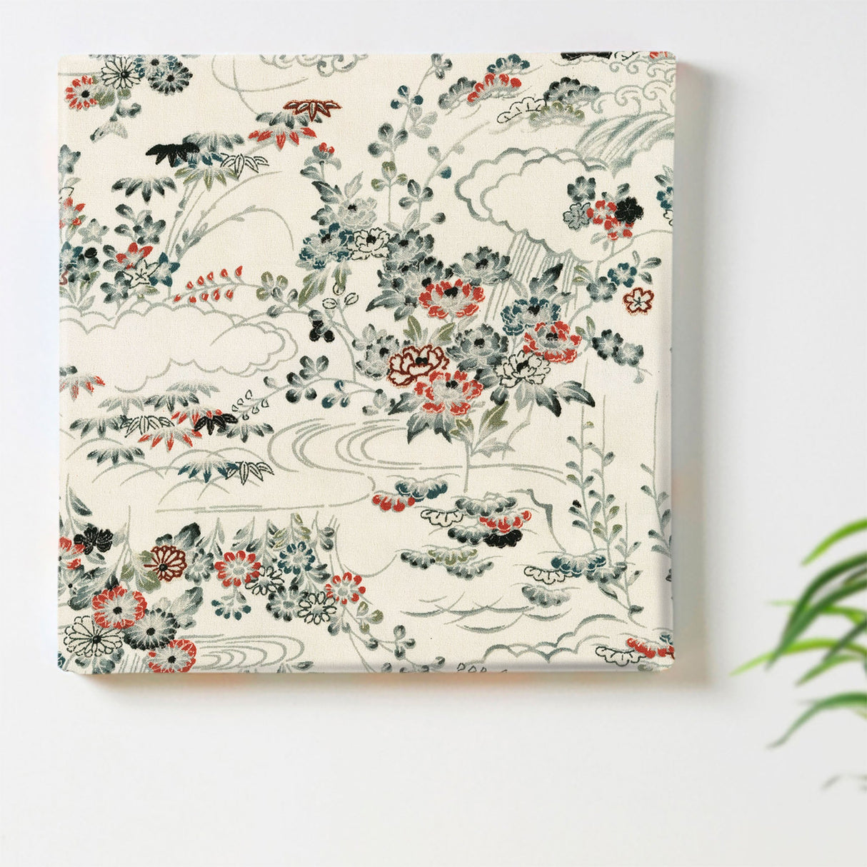 Kimono pattern art panel, interior design for single living, pat-0229