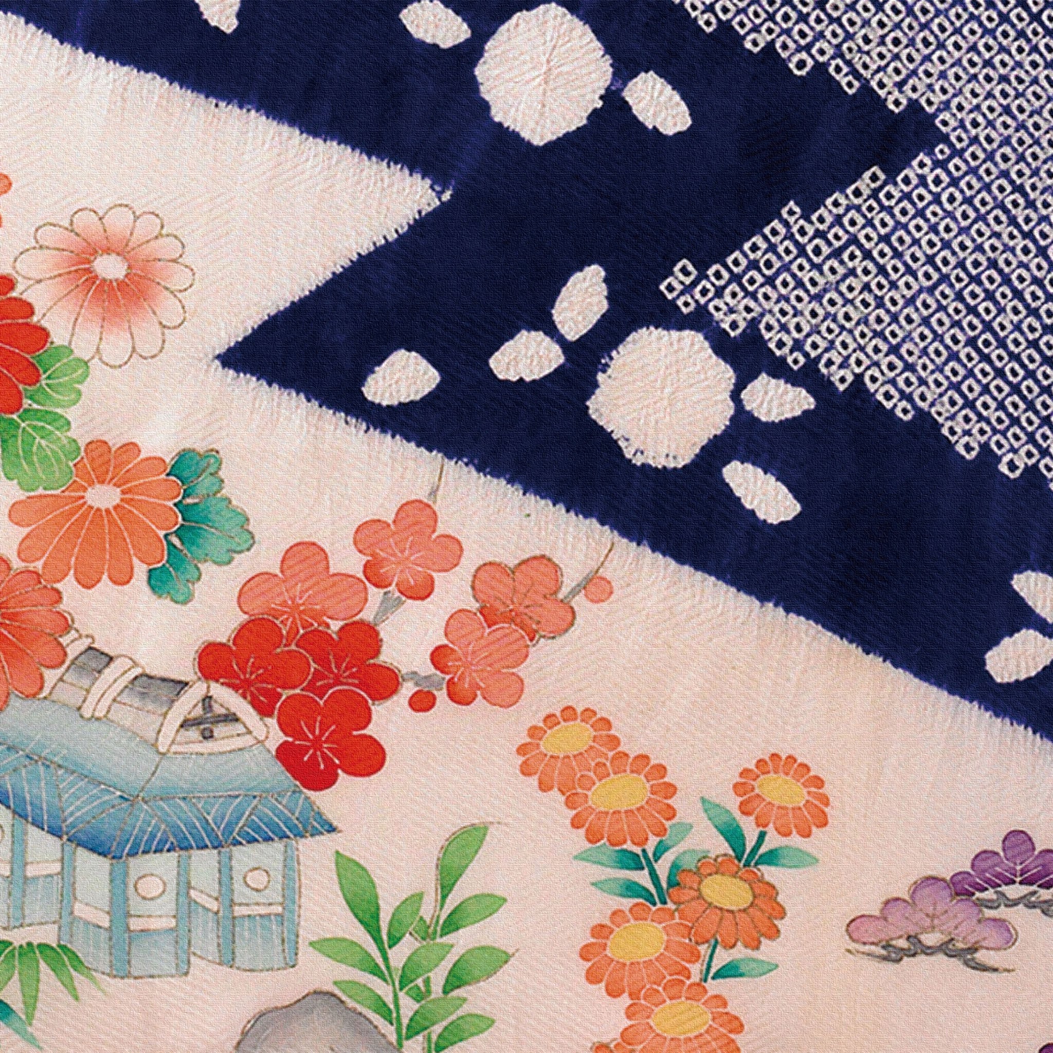 伝統和柄の壁掛けインテリア インテリア アート pat-0267 – ArtDeli