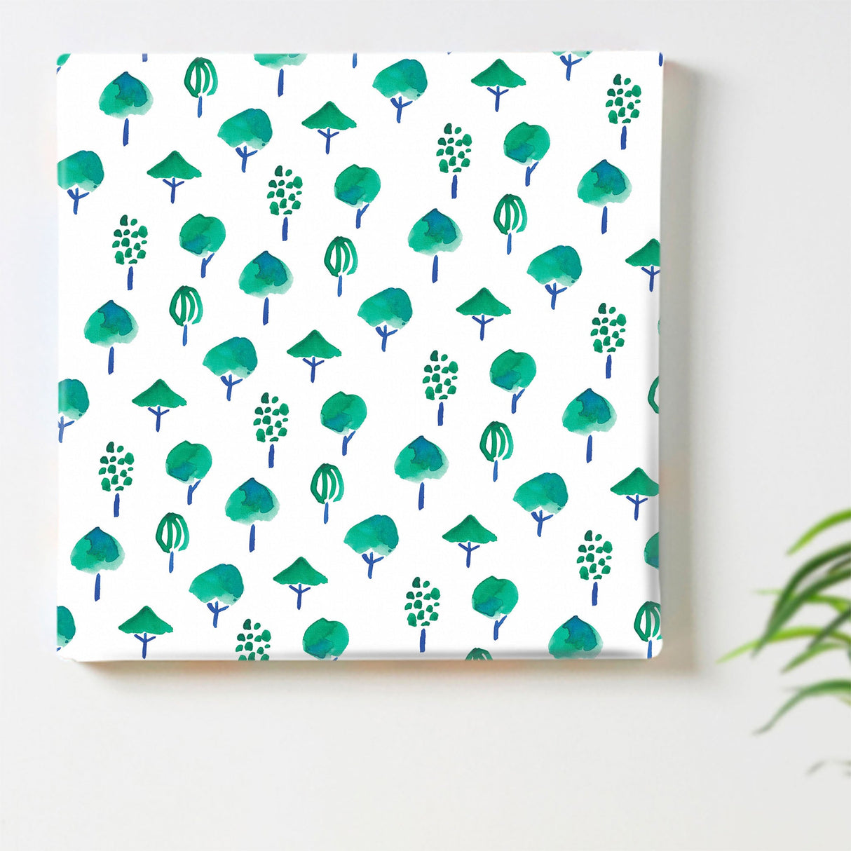 Fabric board with a Scandinavian feel Interior goods Art Forest Simple pat-1702-011