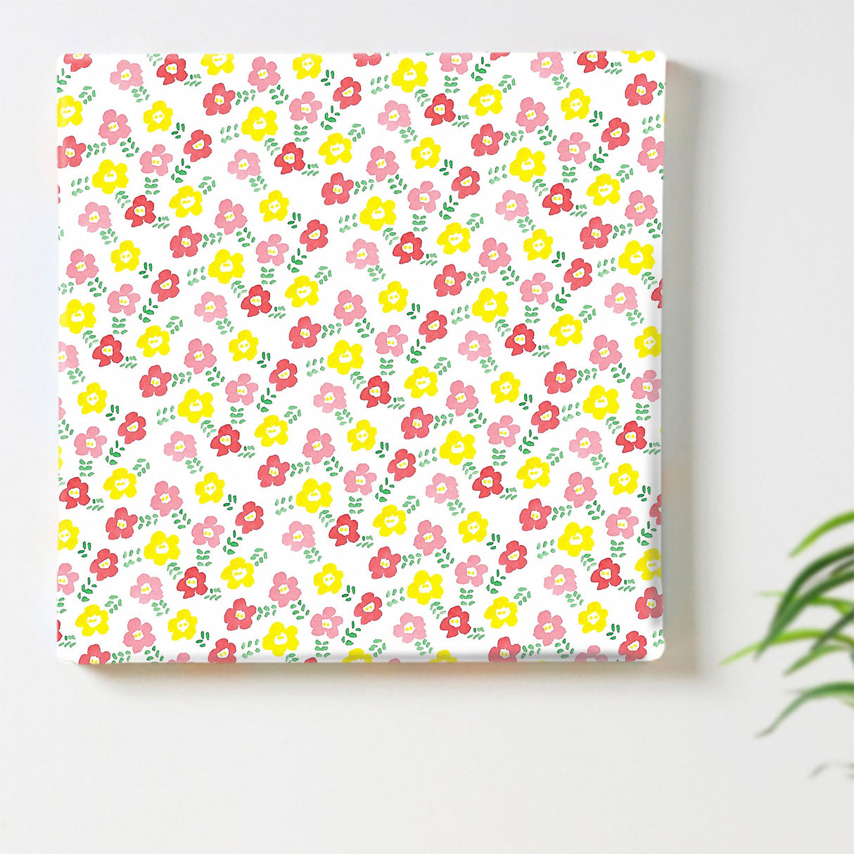 Fabric panel with a Scandinavian feel, interior goods, art, floral pattern, simple, pat-1702-012