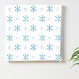 Scandinavian-style wall decor, interior goods, art, snowflakes, simple, pat-1702-017