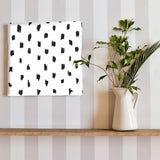 Geometric pattern fabric board Interior goods Art panel Canvas patt-1802-03