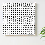 Dot pattern fabric panel Interior goods Art panel Canvas patt-1803-041