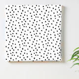 Polka dot wall decor interior goods art panel canvas patt-1803-042