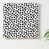 Dot pattern fabric panel Interior goods Art panel Canvas patt-1803-043