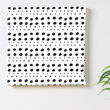 Dot pattern fabric board Interior goods Art panel Canvas patt-1803-047