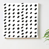 Dot pattern fabric panel Interior goods Art panel Canvas patt-1803-050