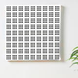 Dot pattern art panel Interior goods Art panel Canvas patt-1803-053