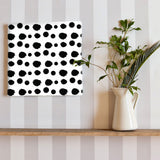 Dot pattern fabric panel Interior goods Art panel Canvas patt-1803-064