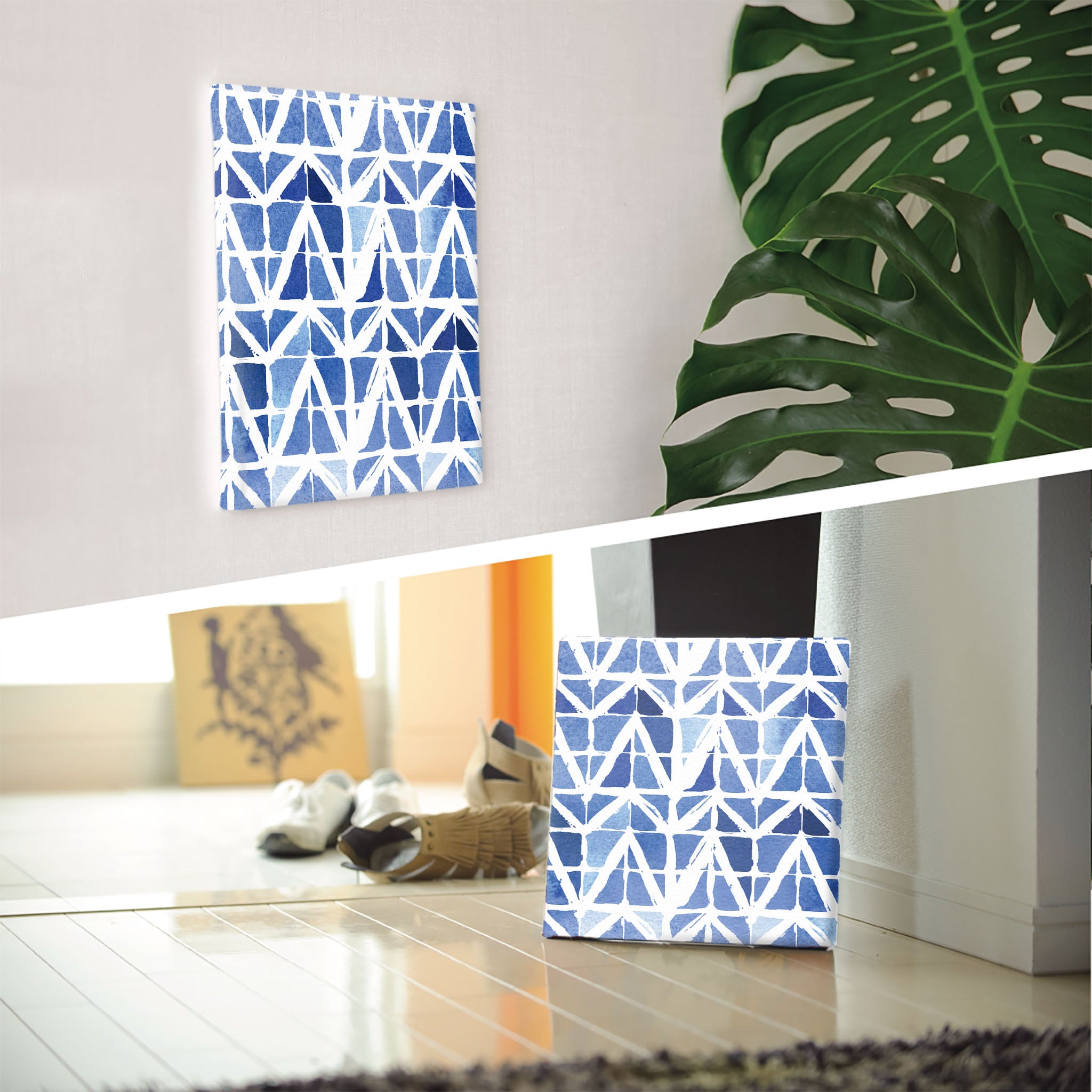 幾何学模様の壁掛けアート インテリア雑貨 アートパネル キャンバス