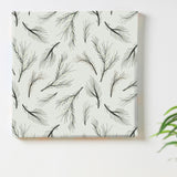 Botanical fabric panel Interior goods Art panel Canvas Gray Plants patt-2003-13