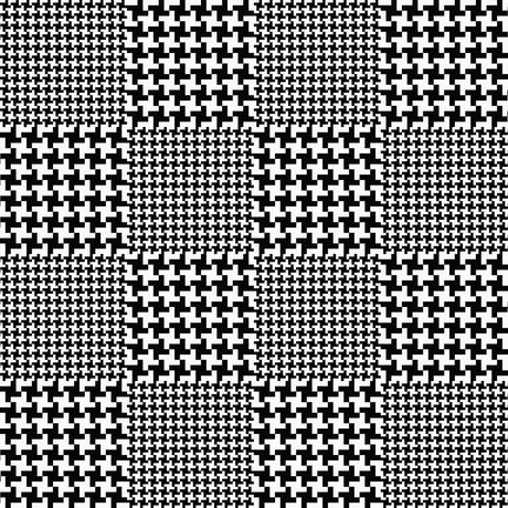 Houndstooth Wall Decor Interior Goods Art Panel Canvas Geometric Pattern patt-2112-001