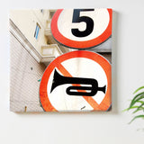 Sign motif interior accessory Photo wall hanging pho-0018