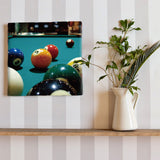 Fabric panels for wall hangings | Billiards Wall Decor Interior pho-0034