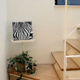 Zebra-themed fabric panel wall art pho-0060