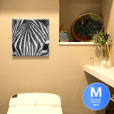 Zebra-themed fabric panel wall art pho-0060