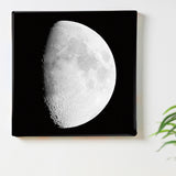 Fabric panel poster art with moon motif pho-0063