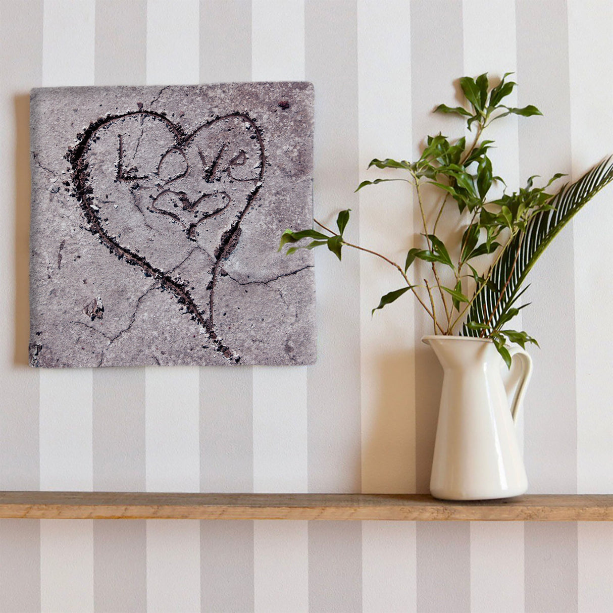 Recommended as a gift, heart-themed interior accessories Interior art pho-0064