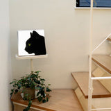 Black cat art board, accessories, interior