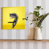 Cat art panel, accessories, interior