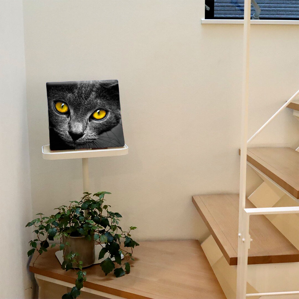 Cat interior accessories Fabric art