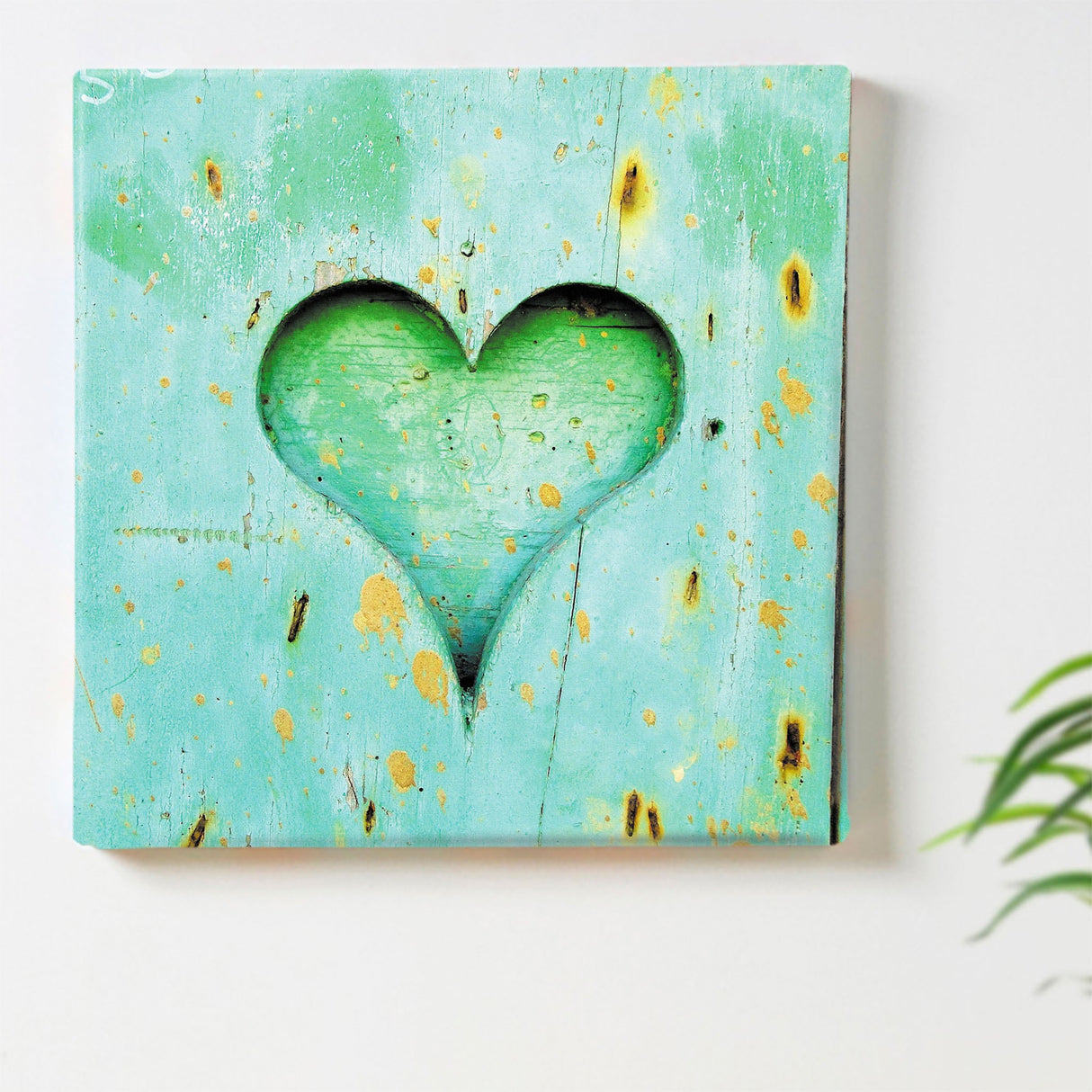 Heart Wall Decor Interior Goods Art Panel Canvas poht-1805-14