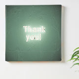 Thank you Fabric Panel Interior Goods Art Panel Canvas poht-1805-39