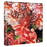 花のファブリックボード インテリア雑貨 アートパネル キャンバス ピンク  poht-2205-02