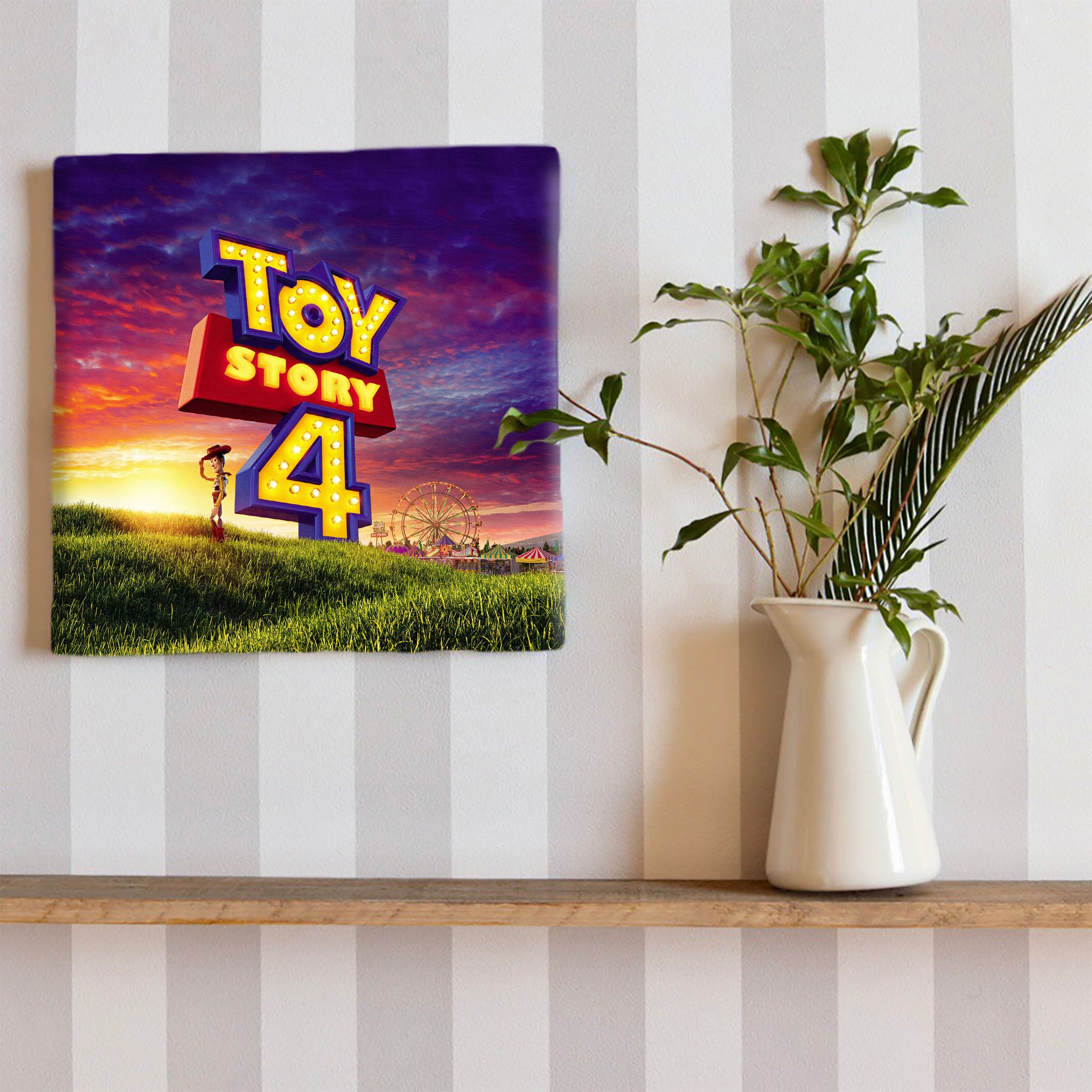 トイストーリー　ピクサー　ディズニー　アート　絵画　パネル トイ・ストーリーの壁掛けアート インテリア雑貨 アートパネル