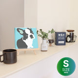 Animal motif, French bulldog interior accessories Art Goods pop-0030-blu