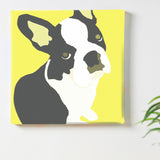 French bulldog motif wall decoration, interior poster art pop-0030-ye