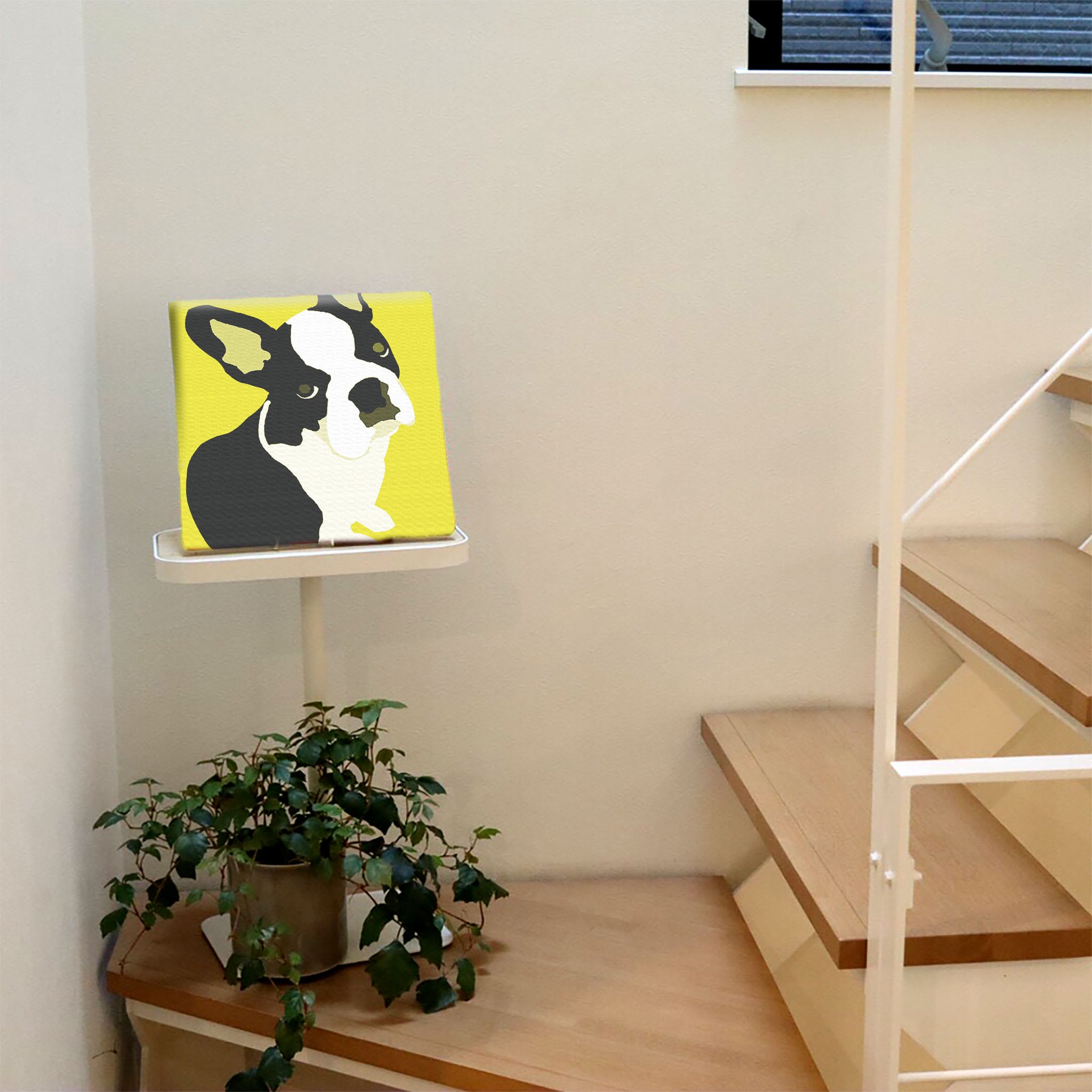 French bulldog motif wall decoration, interior poster art pop-0030