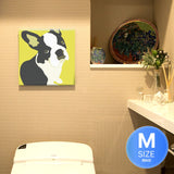 French bulldog motif wall decoration, interior poster art pop-0030-ye