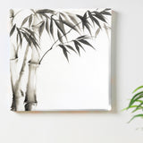 Bamboo ink painting fabric board wall hanging art pop-0034