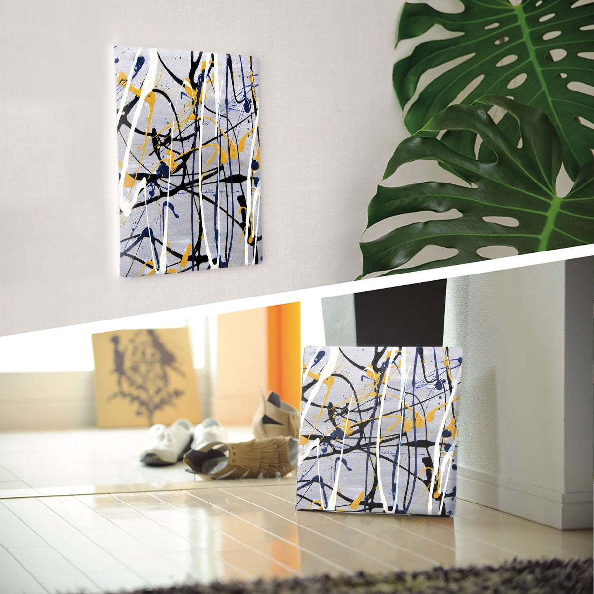 Modern design fabric board for single living interior pop-0049