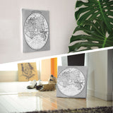 World map wall decoration goods art pop-0080