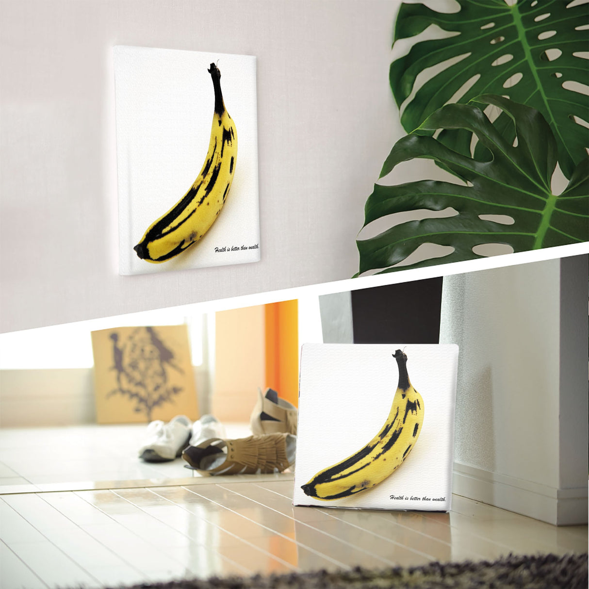 Banana wall art Interior goods Art Simple modern pop-0091