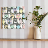 Cat interior accessories Fabric art