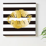 Lip fabric board Interior goods Art Simple modern pop-0095