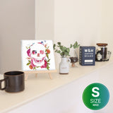 Skull motif fabric panel Interior goods Art Simple modern pop-0098