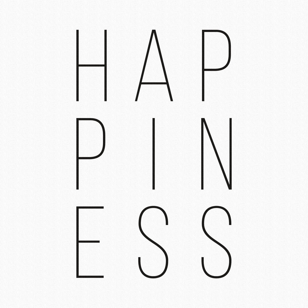 Happiness Fabric Panel Interior Goods Art Pop Art Kawaii pop-1610-010