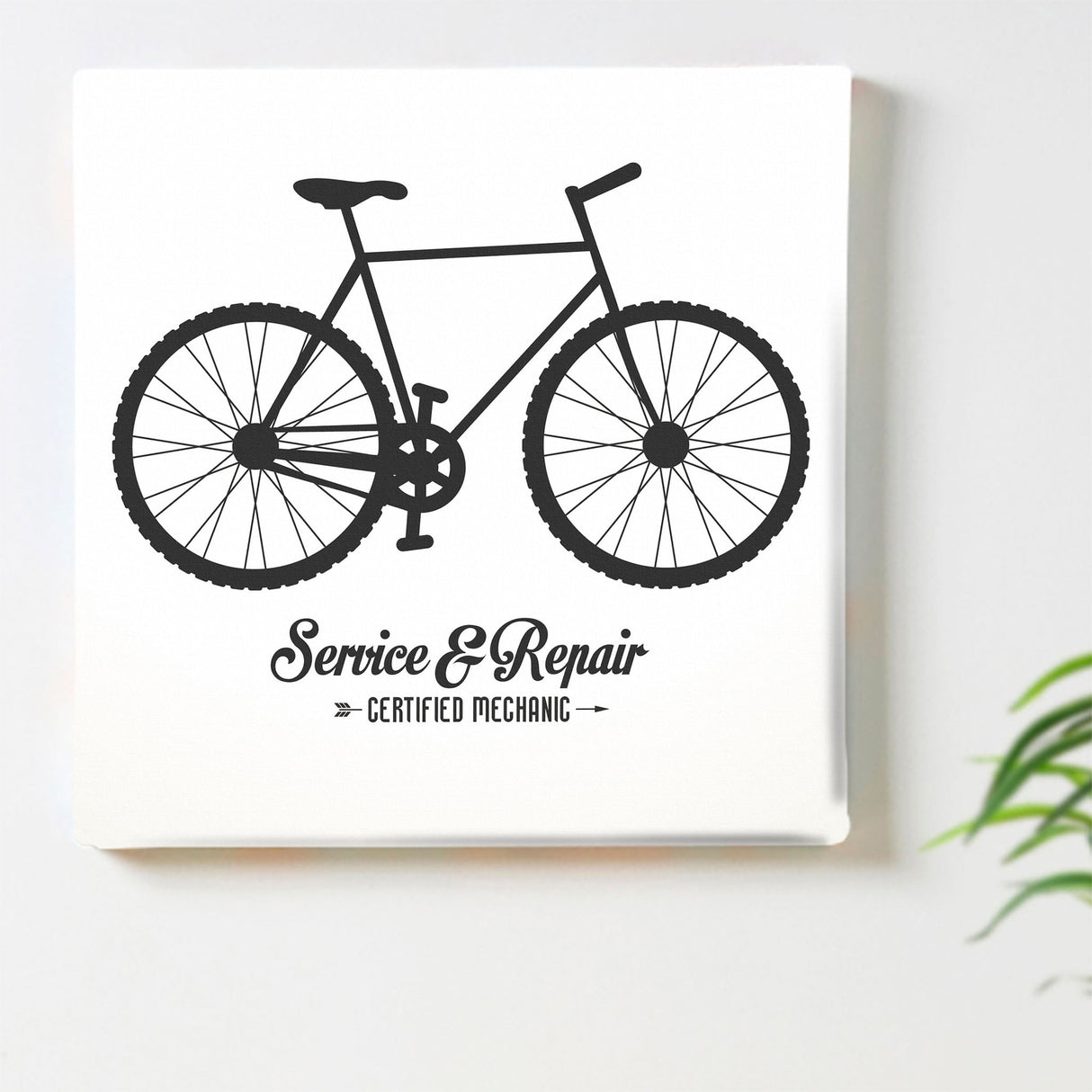 Bicycle wall decor interior goods pop-1610-011