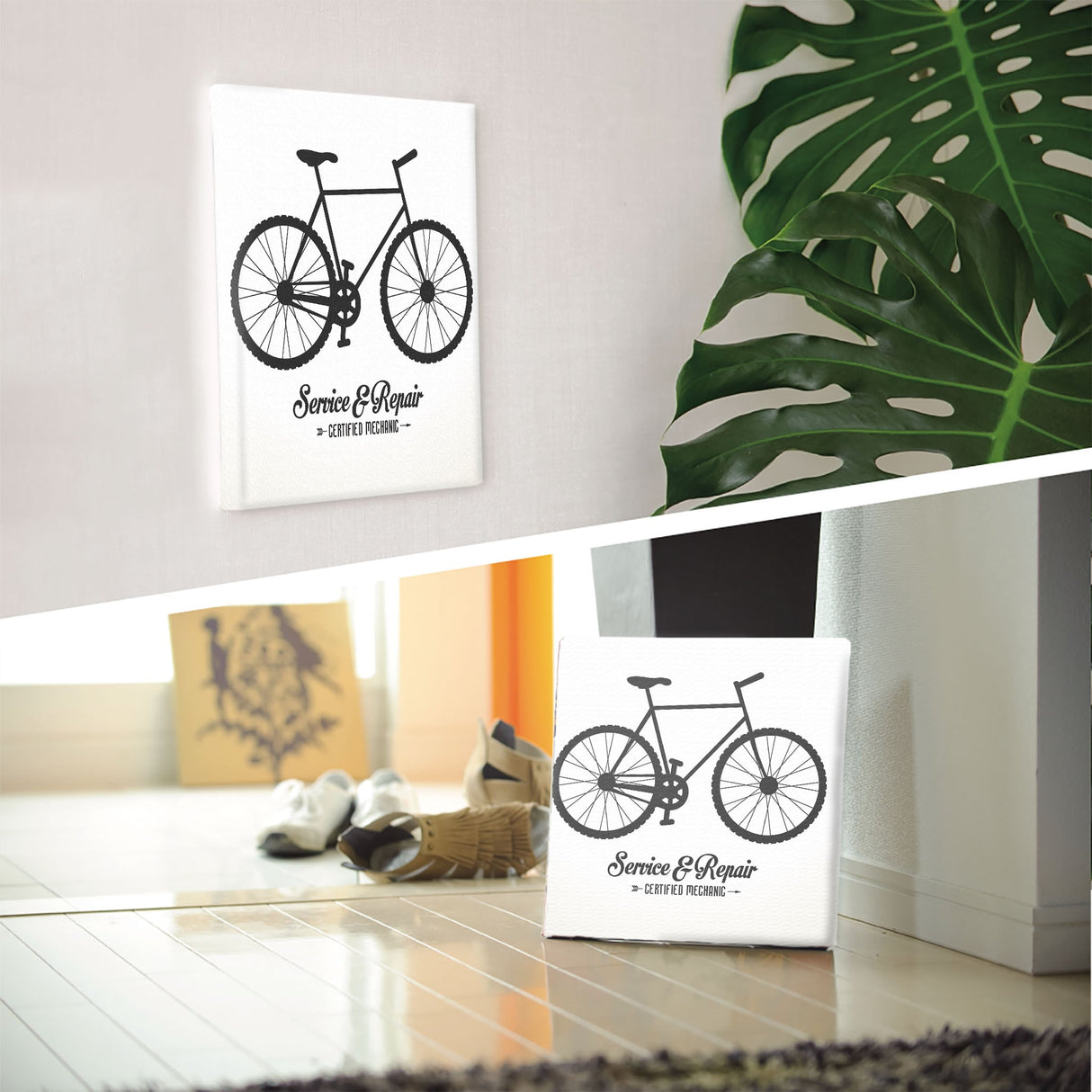 Bicycle wall decor interior goods pop-1610-011