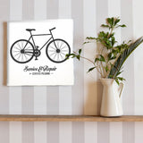 Bicycle wall decor interior goods pop-1610-011