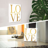 LOVE Fabric Panel Interior Goods Art Panel Canvas popa-1712-04-01