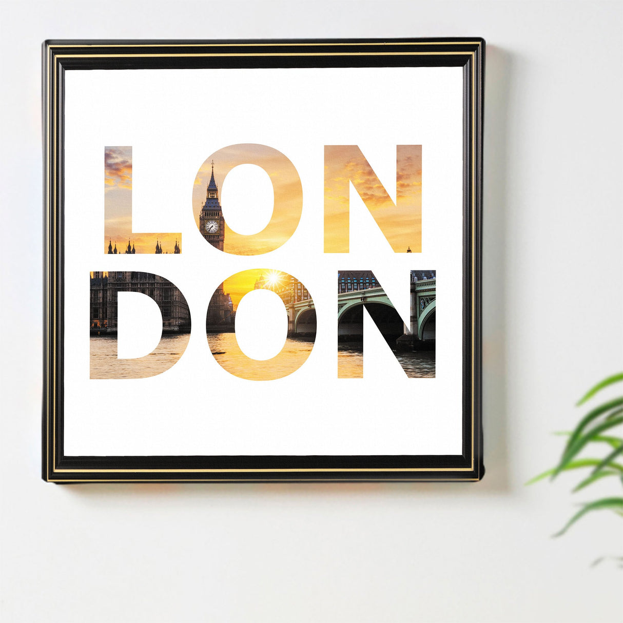 London Art Panel Interior Goods Art Panel Canvas popa-1712-07-01