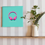 Headphone art panel Interior goods Art panel Canvas popa-1801-002