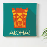 Tiki Wall Decor Interior Goods Art Panel Canvas popa-1803-003