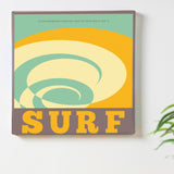 Surf motif fabric board Interior goods Art panel Canvas popa-1803-008